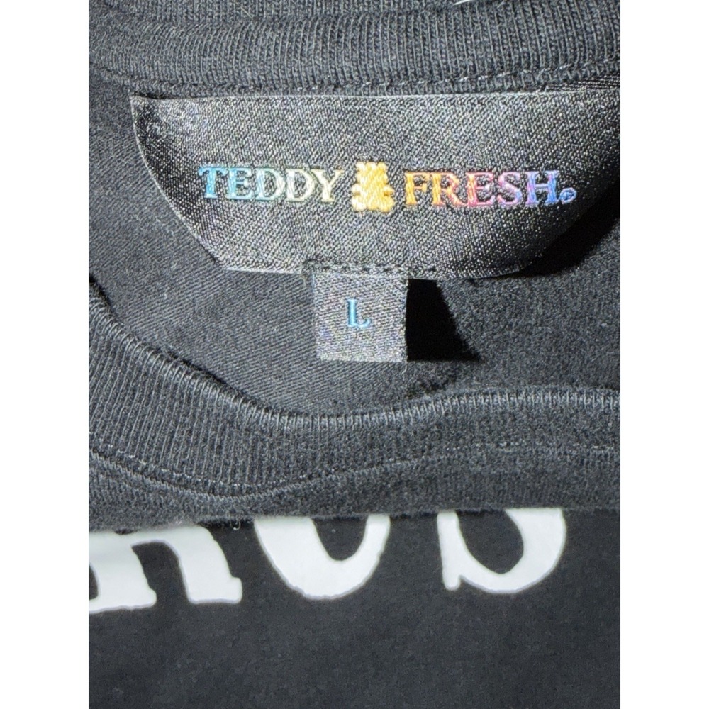 Teddy Fresh Trust Nobody T Shirt Mens Large Graphic Streetwear Tee - Picture 3 of 3